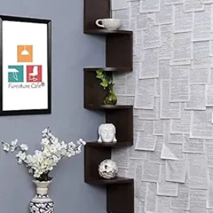 Furniture Cafe Wooden Wall Shelves