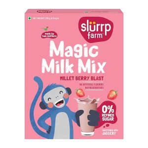 Slurrp Farm No Sugar Berry Blast Milk Mix
