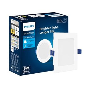 Phillips 5-watt Square LED Downlighter