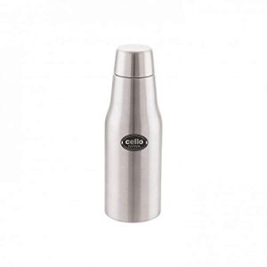 Cello Stainless Steel Double Walled Bottle, 1L