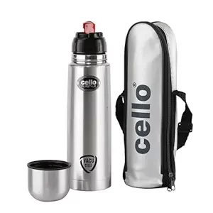 Cello Flipstyle Thermosteel Flask, 1 Ltr