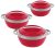 Cello Stainless Steel Hot n Fresh Casserole Set Of 3