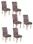 Dining Chair Covers (Pack of 6)