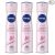 Nivea Women Deodorant, Pearl and Beauty, 150ml (Pack of 3)