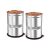 Signoraware Modular Steel Container 2.5ltr, Set of 2