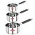 Stainless Steel Sauce Pan Set of 3