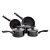 Amazon Basics Non-Stick 5-Piece Cookware Set