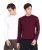 Men’s Long Sleeve Mandarin Collar (Pack of 2)