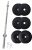 Barbell Rod & Weigth Plates 20kg