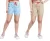 Fabme Women’s Shorts Pack of 2