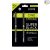 Jaquline USA Onestroke Super Black Kajal Twin Pack, Smudge Proof, Water Proof, Black, (Pack of 2)