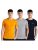 Cazibe Men’s Regular T-Shirt (Pack of 3)