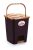 Nakoda Modern Square Pedal Dust Bin