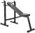 Adjustable Exercise Bench with Barbell Support