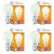 Wipro 10W Pack of 4 LED