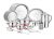 Steel Dinner Set (63 Pieces)