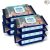Wet Wipes with Lid (Pack of 6, 72 Pcs Each)