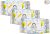 Mama Bear Wet Wipes (Pack of 3, 72 Sheets per Pack)