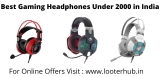 Best Gaming Headset Under 2000 in India [November 2021]